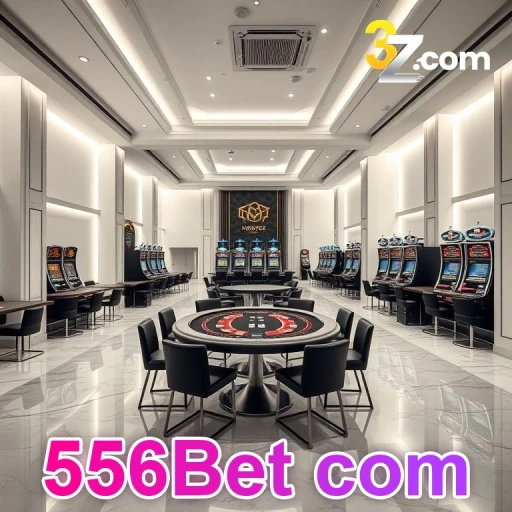 556Bet com Jogos de caça-níqueis